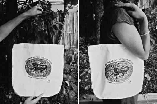 Tote Bag - 2012 is the Year of the Salamander!